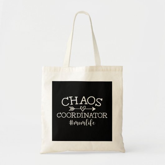 Tote Bag Coordinateur du Chaos - Maman drôle (Devant)