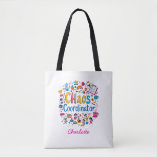 Tote Bag Coordinateur du chaos Maman Vie Drôle cadeau p