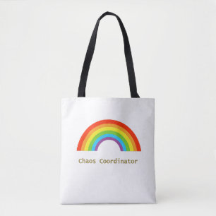 Tote Bag Coordonnateur de Chaos Arc-en-Ciel