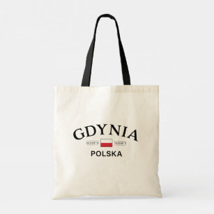 Tote Bag Coordonnées polonaises Gdynia Polska (Pologne)