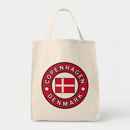 Tote Bag Copenhague Danemark (Devant)