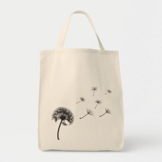 Tote Bag copie d'illustration de pissenlit
