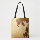 Tote Bag Copie occidentale de fourrure de peau de vache de (Devant)