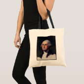 Tote Bag Copier Anthaeneum George Washington, Gilbert Stuar (Devant (produit))