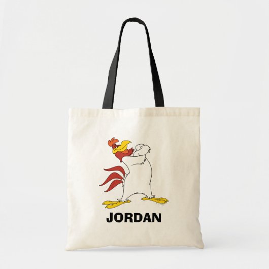 Tote Bag Coq de Barnyard les bras croisés (Devant)