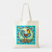 Tote Bag coq de basse-cour (Dos)