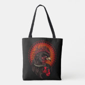 Tote Bag Coq de boîte (Dos)