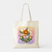 Tote Bag Coquelicot jaune Libellule (Dos)