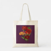 Tote Bag Coquelicots et papillons  (Dos)