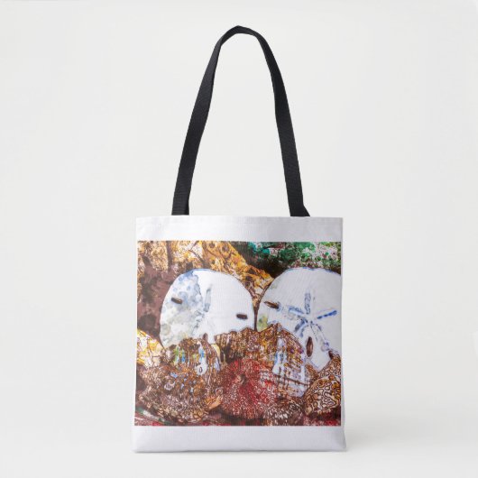Tote Bag Coques Abstraites (Devant)
