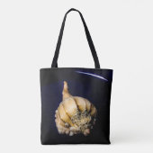 Tote Bag Coquille d'escargots de mer avec Barnacles (Dos)