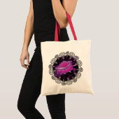 Tote Bag Coquille marine rose (Devant (produit))