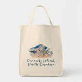 Tote Bag Coquilles de l'île d'Ocracoke  (Devant)