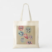 Tote Bag coquilles océaniques (Dos)