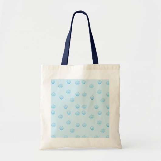 Tote Bag Coquilles Saint-Jacques Contour Minimalisme (Devant)