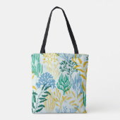 Tote Bag Corail Reef, Algues Motif sans mer. (Dos)