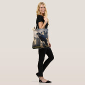 Tote Bag Corbeau (Sur le modèle)