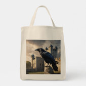 Tote Bag Corbeau (Dos)