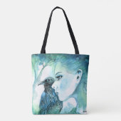 Tote Bag Corbeau (Dos)