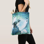 Tote Bag Corbeau (De près)