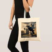 Tote Bag Corbeau (Devant (produit))