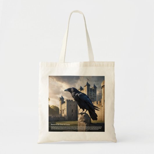 Tote Bag Corbeau (Devant)