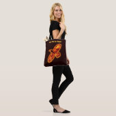 Tote Bag Corbeau (Sur le modèle)