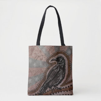 Tote Bag Corbeau