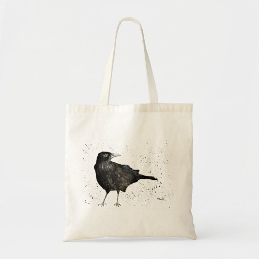 Tote Bag Corbeau (Devant)