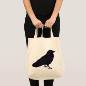 Tote Bag Corbeau charmant (Devant (produit))