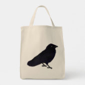 Tote Bag Corbeau charmant (Dos)