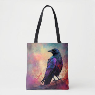 Tote Bag Corbeau corbeau corbeau oiseau 97