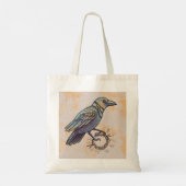 Tote Bag corbeau mystique (Dos)