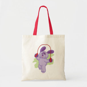 Tote Bag Corde à sauter de chiot de soude de raisin de
