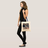 Tote Bag Corde attachée à deux bornes (Devant (modèle))