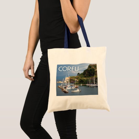 Tote Bag Corfou, Grèce Photo (Devant (produit))