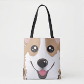 Tote Bag Corgi (Devant)