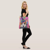 TOTE BAG CORGI (Sur le modèle)