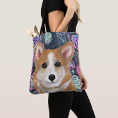 TOTE BAG CORGI        (De près)