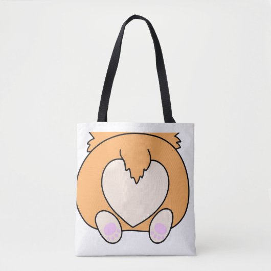 Tote Bag corgi butt (Devant)