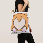 Tote Bag corgi butt (De près)