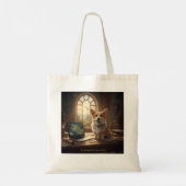 Tote Bag Corgi et souris (Dos)