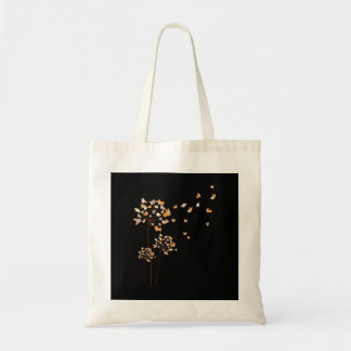 Tote Bag Corgi Flower Fly Dandelion mignon Amoureux des chi