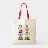 Tote Bag Corgi fourre-tout (Dos)