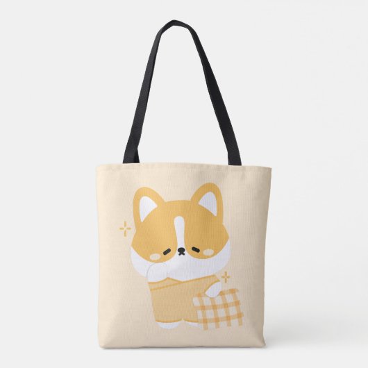 Tote Bag Corgi mignon (Dos)