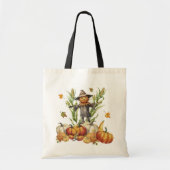 Tote Bag Corn Maze Automne Citrouilles (Devant)