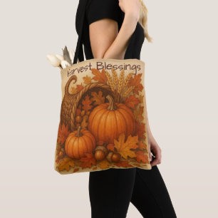 Tote Bag Corne d'abondance des bénédictions de la récolte