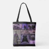 Tote Bag Corneille, Lapin Et Autres (Dos)