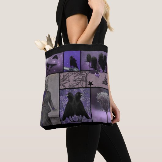 Tote Bag Corneille, Lapin Et Autres (De près)