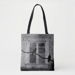 Tote Bag Corneilles à l'extérieur de ma fenêtre